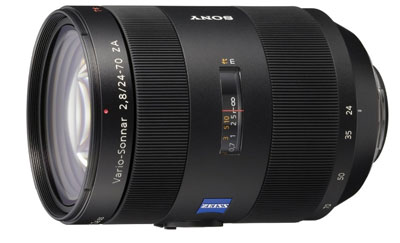 Sony 24 -70mm f/2.8 Carl Zeiss lens for Sony A77