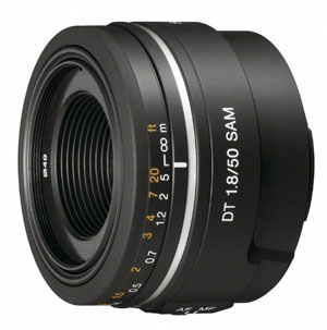 sony 50mm F1.8 Portrait Lens for Sony A77