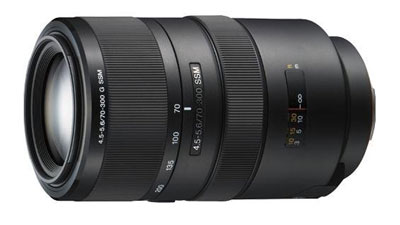 Sony 300mm G Lens for Sony A77 DSLR