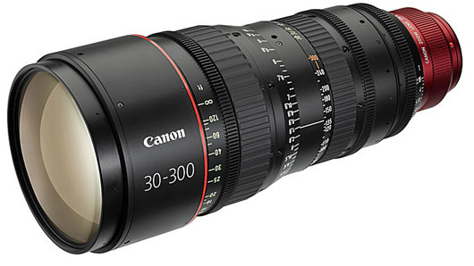 EF Cinema Zoom Lens CN-E30-300mm T2.95-3.7 L S EF Mount
