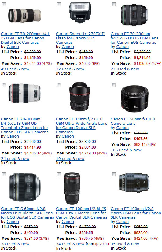 canon offer on christmas 2011