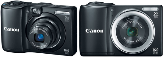 Canon PowerShot ELPH 530 HS WI-FI Black Camera w/ 12x Zoom & 3.2 inch Touch  LCD