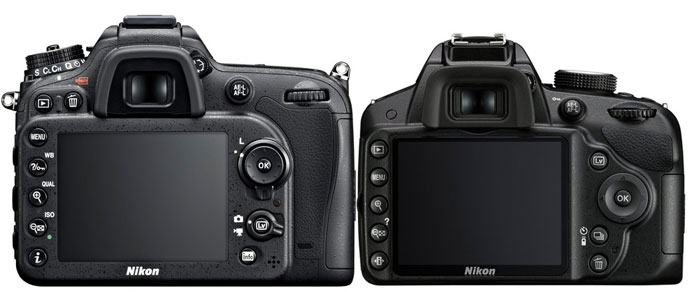 nikon d3200 vs d7100