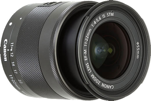 Canon EF-M 11-22mm f/4-5.6 IS STM Lens Announced - Press