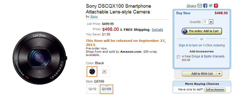 QX100-pre-order