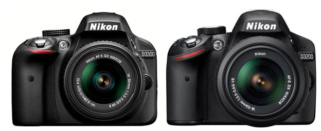 compare nikon d3200 and d3300