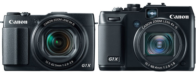 canon g5x vs g1x mark ii