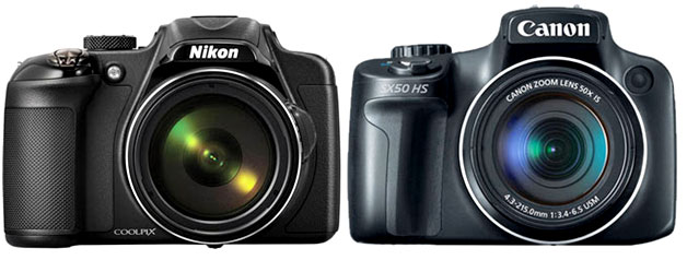 Canon-SX50-HS-vs-Nikon-P600