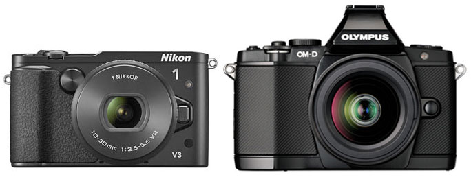 Nikon-V3-vs-Olympus-E-M5