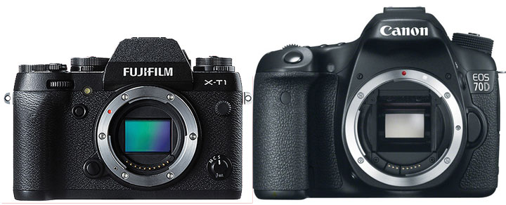 Canon-70D-vs-Fujifilm-X-T1-