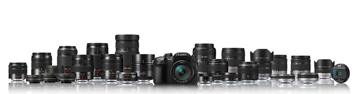 Panasonic-GH4-with-lenses