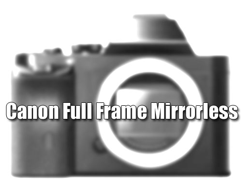 cheapest canon full frame mirrorless camera