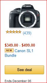 Canon SL1 Deals img