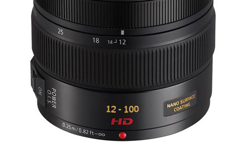 12-100mm lens