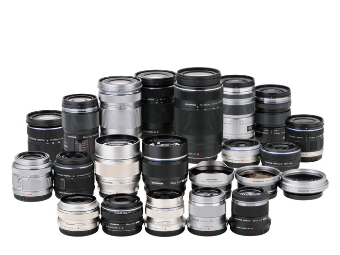 olympus lenses list