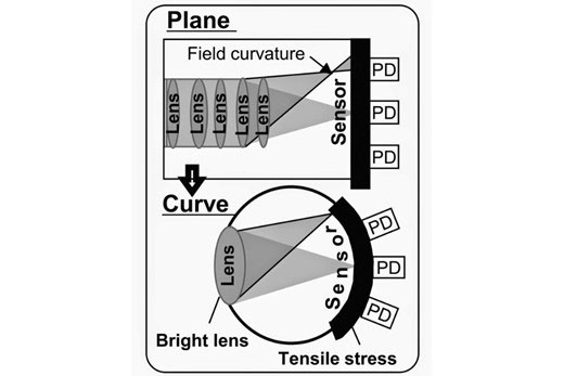 Curve sensor bs Plane sensor image