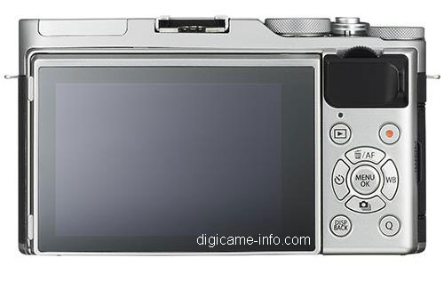 Fuji X-A3 Back