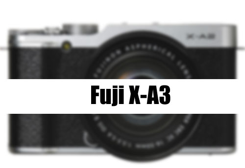 Fuji X-A3 coming soon image