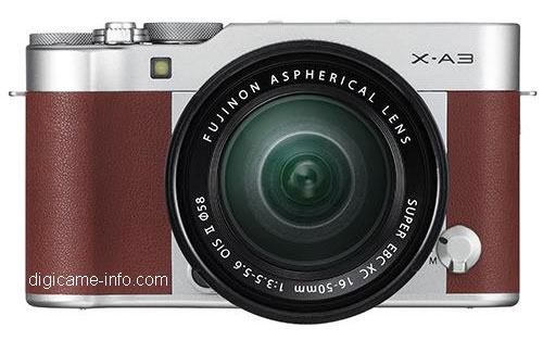 Fuji X-A2 choco brown