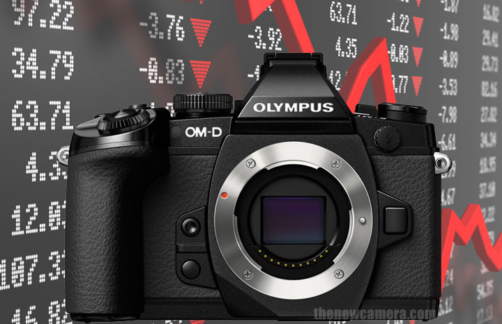 Olympus sales down 