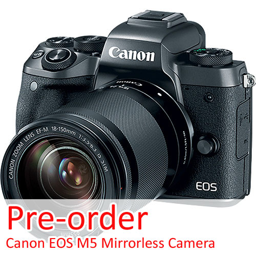 Canon EOS M5 pre-order image