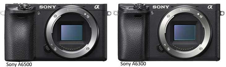 Sony A6500 vs Sony A6300 image