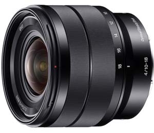 Sony Lens wide angle lens