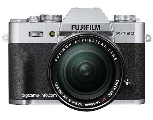 Fuji X-T20 Sliver