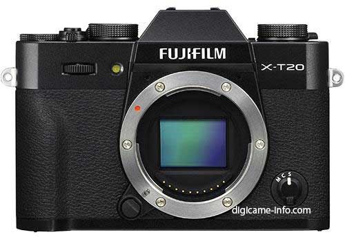 Fuji X-T20 front