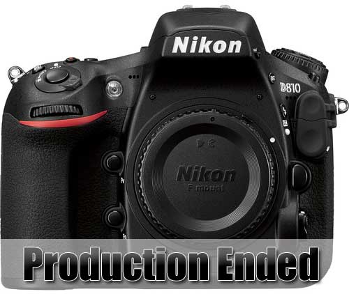 Nikon D810 production ended