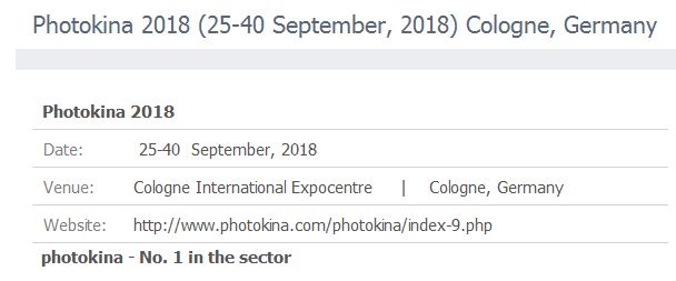 photokina 2018