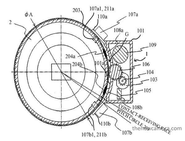 Lens driving adpater