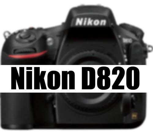 Nikon D820 New Camera