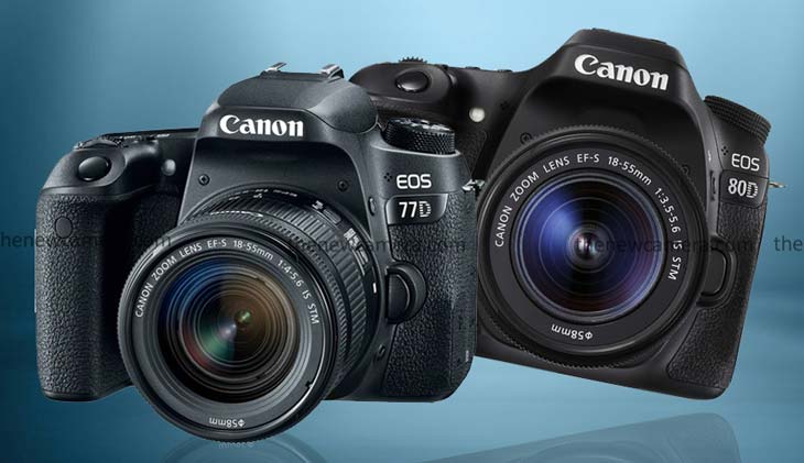 Canon 77D vs Canon 80D