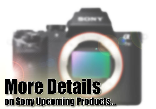 Sony upcoming camera details 