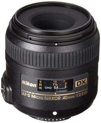 Nikkor 40mm lens image