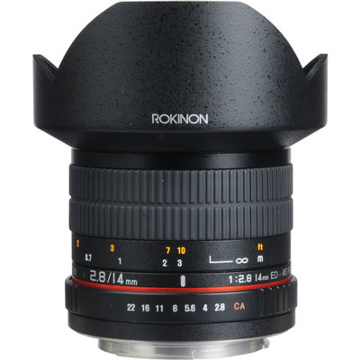 14mm prime lens