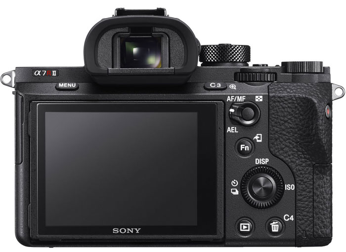 Sony A7R III camera back image