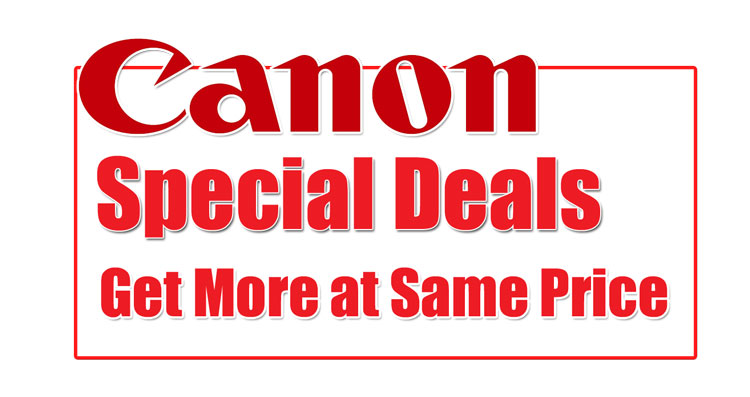 Canon Special Deals Image