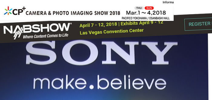 Sony CP plu show image