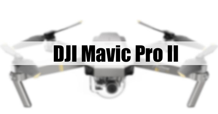 DJI Mavic pro 2 camera