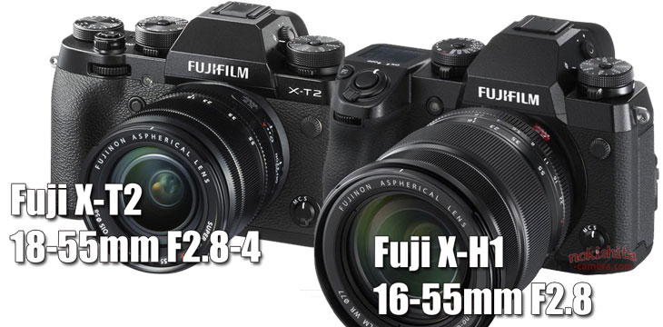 Fuji X-H1 vs Fuji X-T2