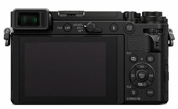 Panasonic GX9 back image