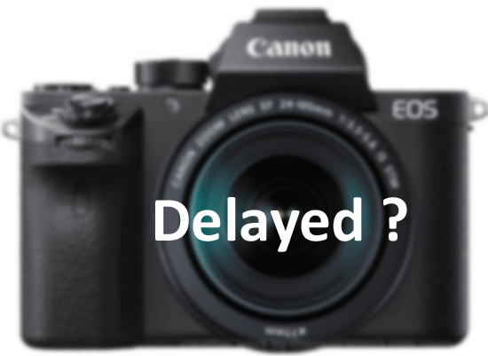 Canon mirrorless camera delayed