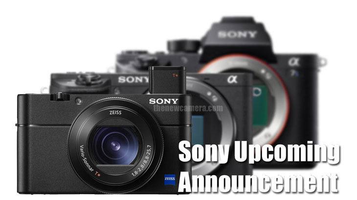 Sony upcoming camera images