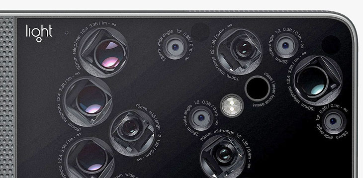 Light L16 Camera Working on 9 Camera Module Based Smartphone NEW CAMERA