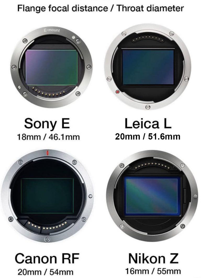 canon mirrorless frame comparison