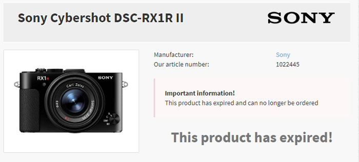 sony rx1 iii rumors