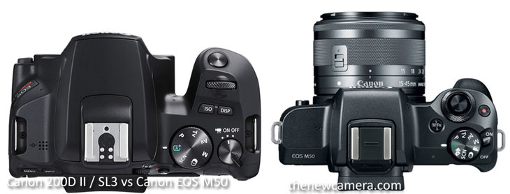 200D II / SL3 vs Canon M50 NEW CAMERA