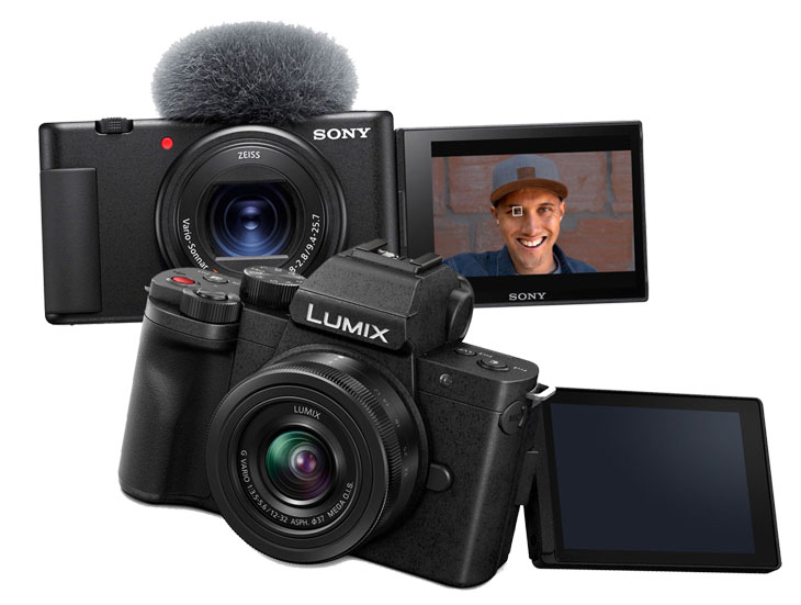 Panasonic LUMIX G100 + Lumix G Vario 12-32 mm f/3.5-5.6 ASPH. Mega O.I.S. +  Tripod DMW-SHGR1 - Vlogger - Digital Camera